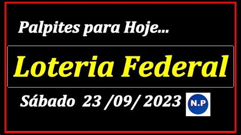 palpites para loteria federal